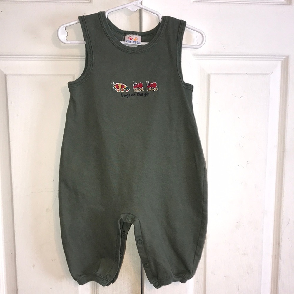 Baby Boy’s “Bugs on the Go” Romper